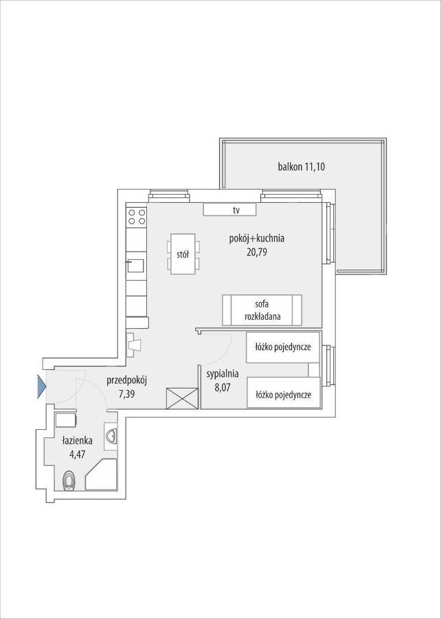 Apartament Amber Comfort Z Prywatnym Miejscem Parkingowym Kołobrzeg Extérieur photo